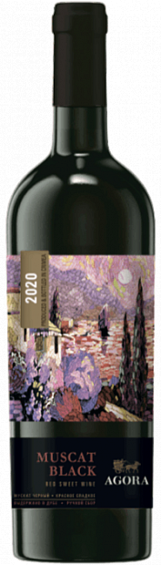 Вино Agora Muscat Black 0.75 л